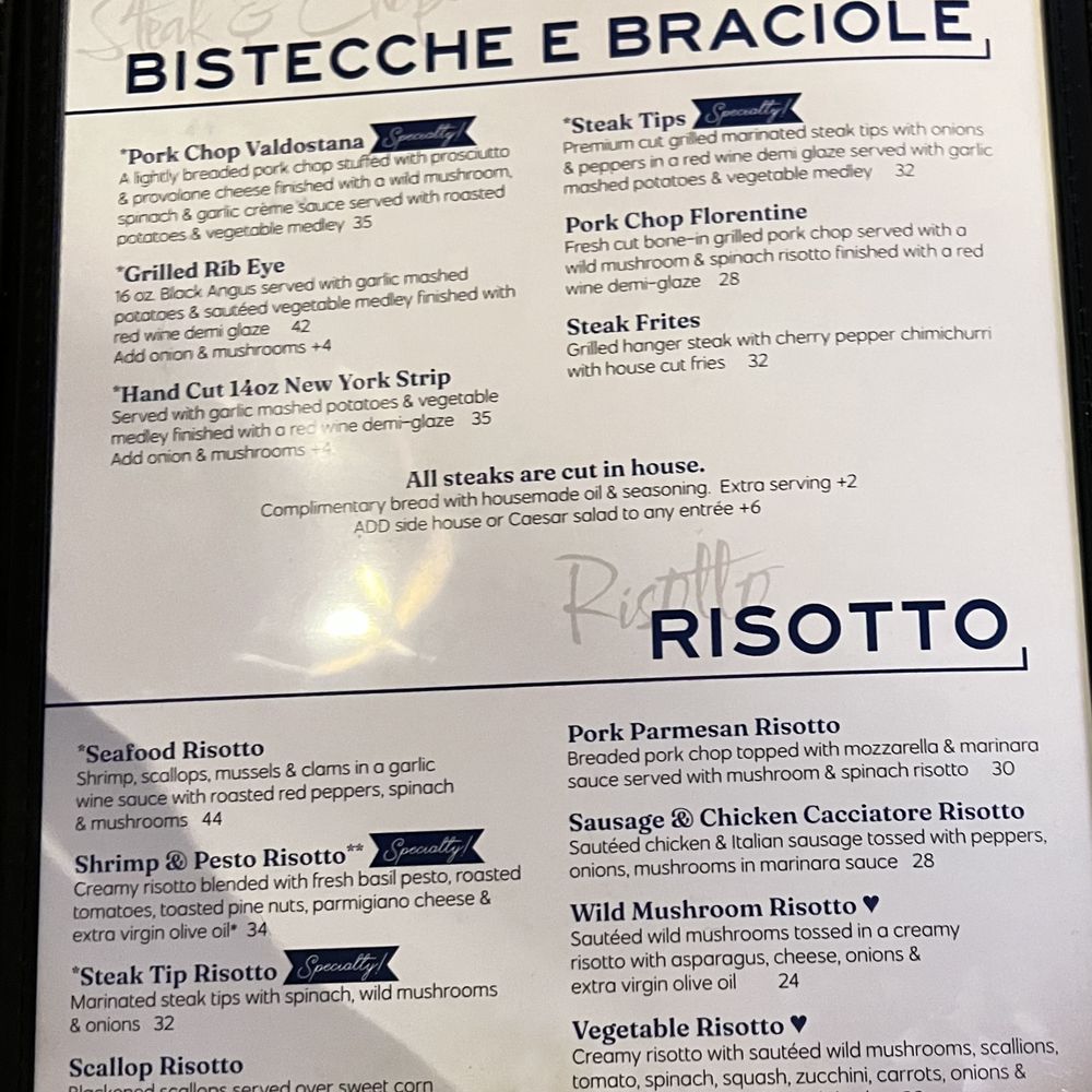 On the Corner Grill - menu July 2026 - Italian Near Me - Derry, New Hampshire