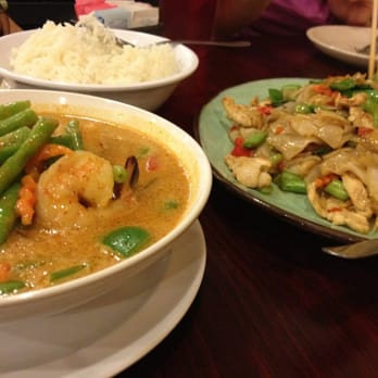 Thai Wok In - Penang curry with pad kee mao - Thai Near Me - Montgomery, Texas