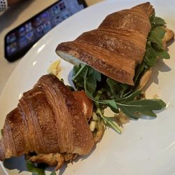 Olivier’s La Boulangerie - Tried this Mediterranean delight croissant