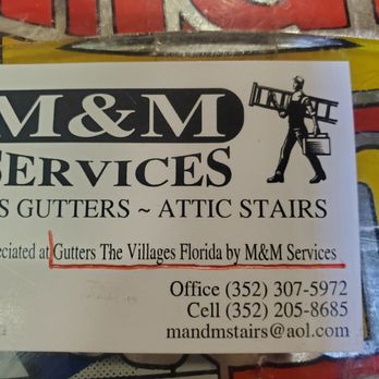 M&M Services - While supplies last  We reserve the right to change our price as the market has changed so fast so get them  While they last - Gutter Services Near Me - Summerfield, Florida