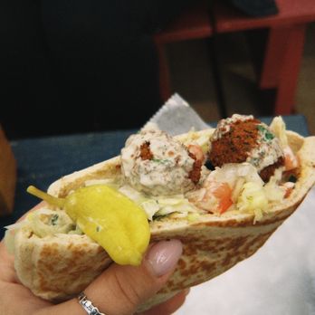 Pita Place - Half of Pita Falafel (Half) - Fast Food Near Me - Fairbanks, Alaska