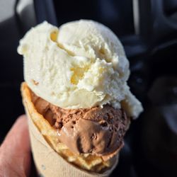 Wild Scoops - Roasted Garlic Ice Cream and Chocolate!