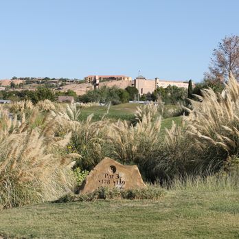 Coyote Willows Golf Course - Hole #9 Par Three Pampas Grass Haven. - Golf Near Me - Mesquite, Nevada