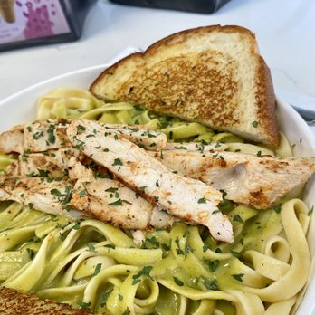 Main Street Deli - Fettuccine Poblano with Grilled Chicken - Wraps Near Me - Brownsville, Texas Main Street Deli - Fettuccine Poblano with Grilled Chicken - Wraps Near Me - Brownsville, Texas