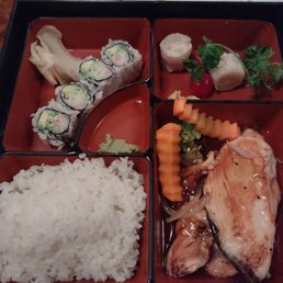 Salmon Teriyaki Bento Box Salmon Teriyaki Bento Box