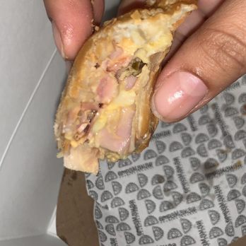 Empamamas - Sooo Good! I barely got to take a picture of the inside bite! Tampa Girl - Empanadas Near Me - Tampa, Florida Empamamas - Sooo Good! I barely got to take a picture of the inside bite! Tampa Girl - Empanadas Near Me - Tampa, Florida