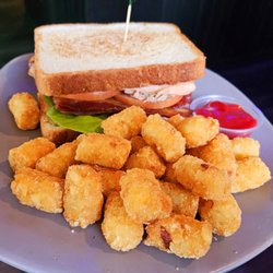 The Point in Fells - 3'18'2023 Salmon BLT w Tots