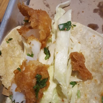 Bartaco - Baha fish taco.  A little bland but the fish was very fresh and light. - Mexican Near Me - Tampa, Florida