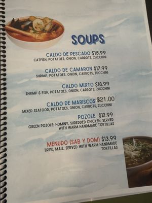 Menu photo 2 Vuelve La Vida San Antonio, TX