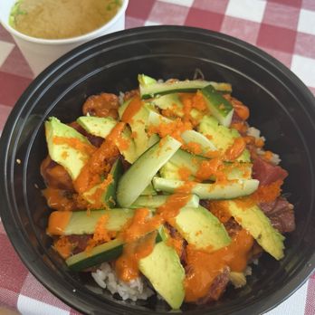 Aloha Sushi - Spicy Ahi Donburi - Sushi Bars Near Me - Honolulu, Hawaii