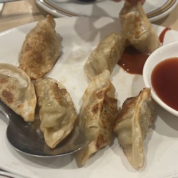 R House - Pan fried dumplings - Cantonese Near Me - Houston, Texas