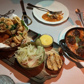 Monarch - Calamari (Fritto Misto) was cold and tough to chew. Meatballs were hard and tasted microwaved - Italian Near Me - Dallas, Texas Monarch - Calamari (Fritto Misto) was cold and tough to chew. Meatballs were hard and tasted microwaved - Italian Near Me - Dallas, Texas