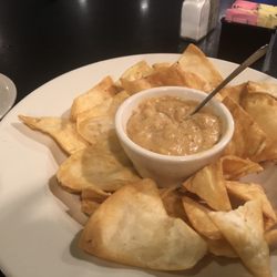 Jake's - Shrimp and Crab Parmesan with home made nachos (appetizer)