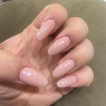 Del Amo Nails - Natural pink gel x set - Nail Salons Near Me - Torrance, California