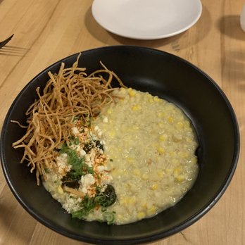Machete - Corn risotto - New American Near Me - Greensboro, North Carolina Machete - Corn risotto - New American Near Me - Greensboro, North Carolina
