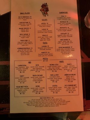 Menu photo 2 Rosie Pizza Bar New York, NY