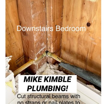 Mike Kimble Plumbing - The corner of our house, downstairs in the bedroom of a two-story home! Hiding behind the wall was this lovely gem - Plumbing Near Me - Ventura, California