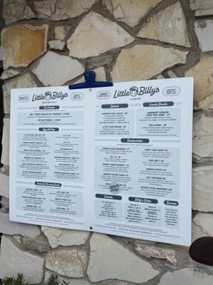 Menu photo 3 Little Billy's Newport Beach, CA Menu photo 3 Little Billy's Newport Beach, CA