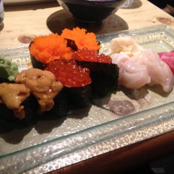 Yanagi Sushi - Uni, tobiko, ikura, scallop - Japanese Near Me - Honolulu, Hawaii