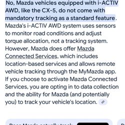 Dennis Dillon Mazda - Car we wanted and AI saying we didn't have to have the heavily pushed Corinna said came stock that added price to their sticker price.