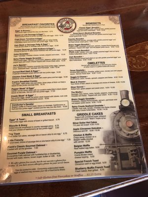 Menu photo 8 Frank's Diner Spokane, WA