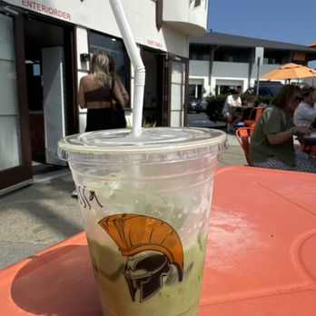 Achilles Coffee Solana Beach - Matcha Green Tea Latte is soooo good and sugar free! - Coffee & Tea Near Me - Solana Beach, California