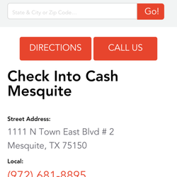 Check Into Cash - Do not go here !!!!!!!!