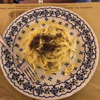 Trattoria dell'Orto - Mushroom spaghetti which was light and tasty! - Italian Near Me - Florence, FI Trattoria dell'Orto - Mushroom spaghetti which was light and tasty! - Italian Near Me - Florence, FI