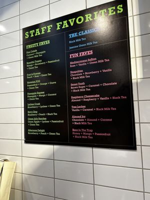 Menu photo 1 The Nest Boba San Antonio, TX