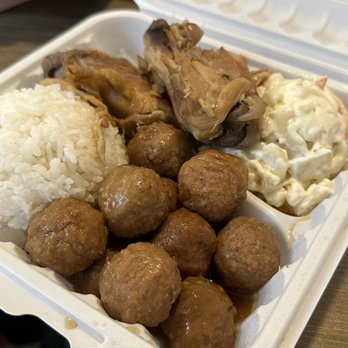 Miki's - Teri meatballs & shoyu chicken - Hawaiian Near Me - Pearl City, Hawaii