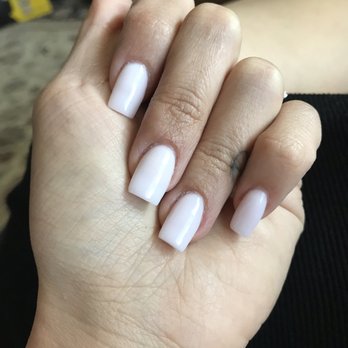 Nails Lounge by the Sea - Tip with dip powder. Color "seashell" - Nail Salons Near Me - Dana Point, California