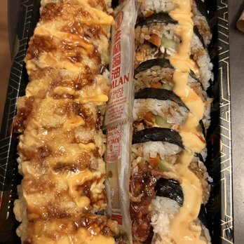 Sushi Teri - Godzilla roll and spider roll - Sushi Bars Near Me - Carpinteria, California