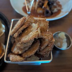 Alpine Chef Restaurant - Potato Pancakes with Homemade Applesauce