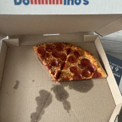 Domino's Pizza - If I was starving this would have made sense. I was not starving- and I paid full price