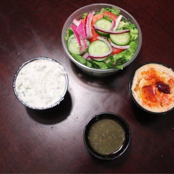 Kebab Bar - Salad, hummus, maust o khiar - Mediterranean Near Me - Los Angeles, California Kebab Bar - Salad, hummus, maust o khiar - Mediterranean Near Me - Los Angeles, California