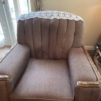 Lanzetti Custom Upholstery - Before - Furniture Reupholstery Near Me - Pasadena, California