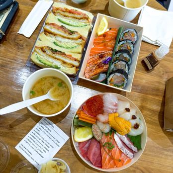 Choo Sando Omakase - mini chirashi box, fish sando - Sandwiches Near Me - Austin, Texas