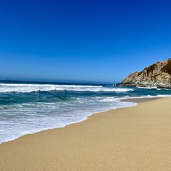 Gray Whale Cove State Beach - Is this place even real?! Like damn...