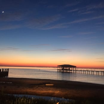 May Day Park - Sunset at the pier - Parks Near Me - Daphne, Alabama