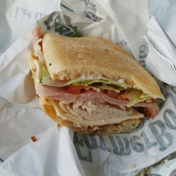Farmer Boys - delicious club sandwich never had it with this type of bread and let me tell you it was very good - Breakfast & Brunch Near Me - Hemet, California
