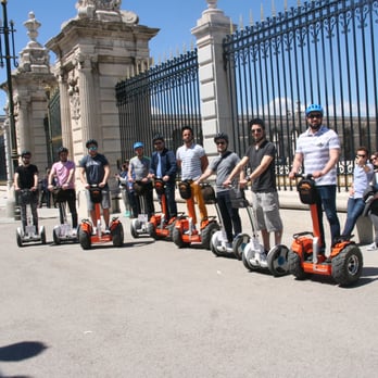 Madrid Plus Tours - Happy Friends with Ninebot Segways Tour, Palacio Real Madrid, Funky Rider - Tours Near Me - Madrid, M
