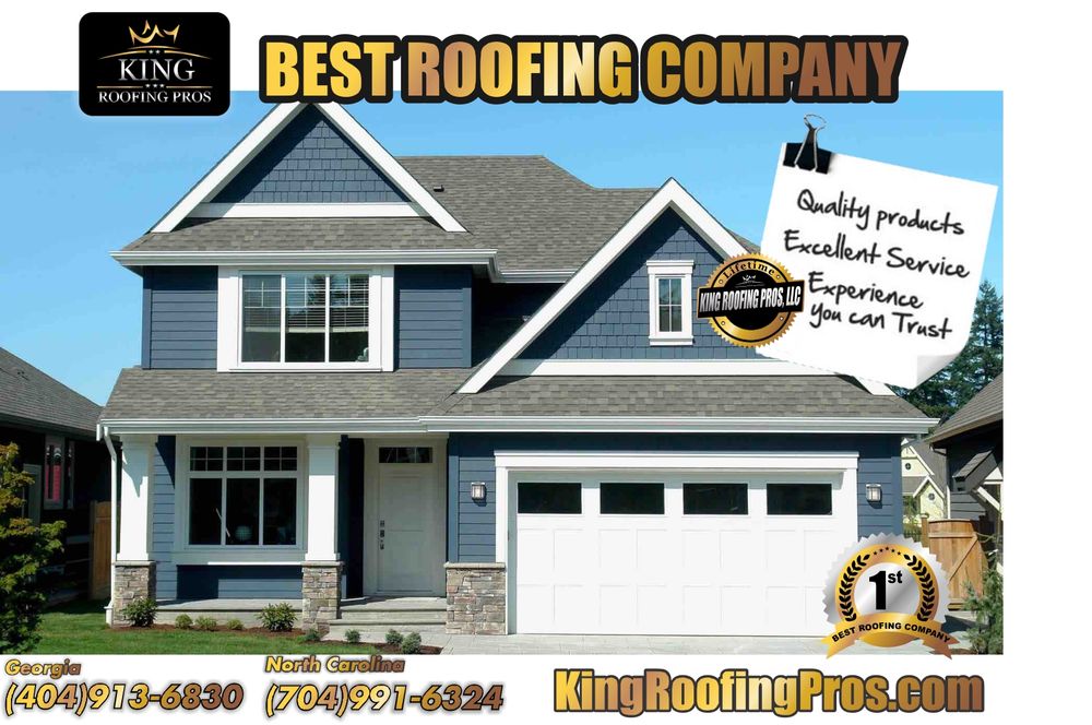 Slide of King Roofing Pros