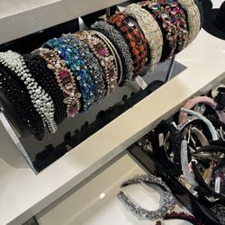 Dillard's - Love all the bedazzled headbands, so fun and festive
