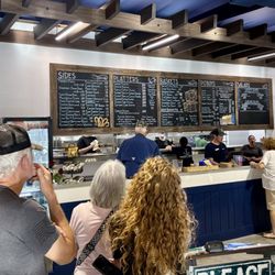 Counter area at Mandeville Seafood Market & Eatery