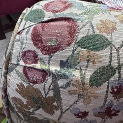 I didn't want pleats! I didn't send a pleated loveseat!!!