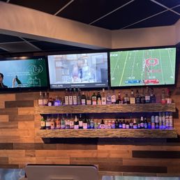 Back of bar