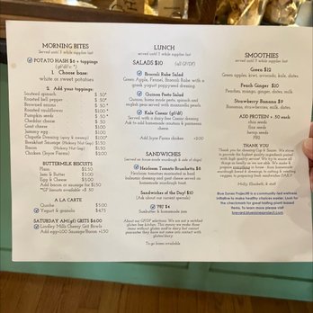 Cup & Saucer - Menu - Coffee & Tea Near Me - Brevard, North Carolina