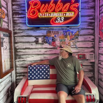 Bubba's 33 - My husband's album cover, if he were a musician - Pizza Near Me - Chesapeake, Virginia