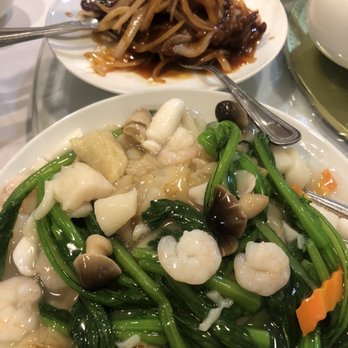 Jade Garden - Seafood Combination chow fun + sweet sour beef - Chinese Near Me - Boston, Massachusetts Jade Garden - Seafood Combination chow fun + sweet sour beef - Chinese Near Me - Boston, Massachusetts