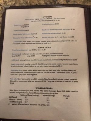 Menu photo 7 Shelly's Uptown Grill Doylestown, OH